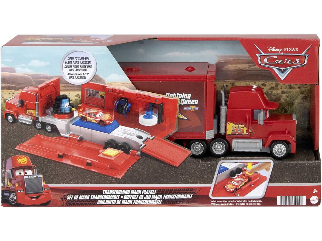 Mattel Disney and Pixar Cars Transforming Mack Playset, 2