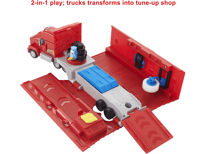 Mattel Disney and Pixar Cars Transforming Mack Playset, 5