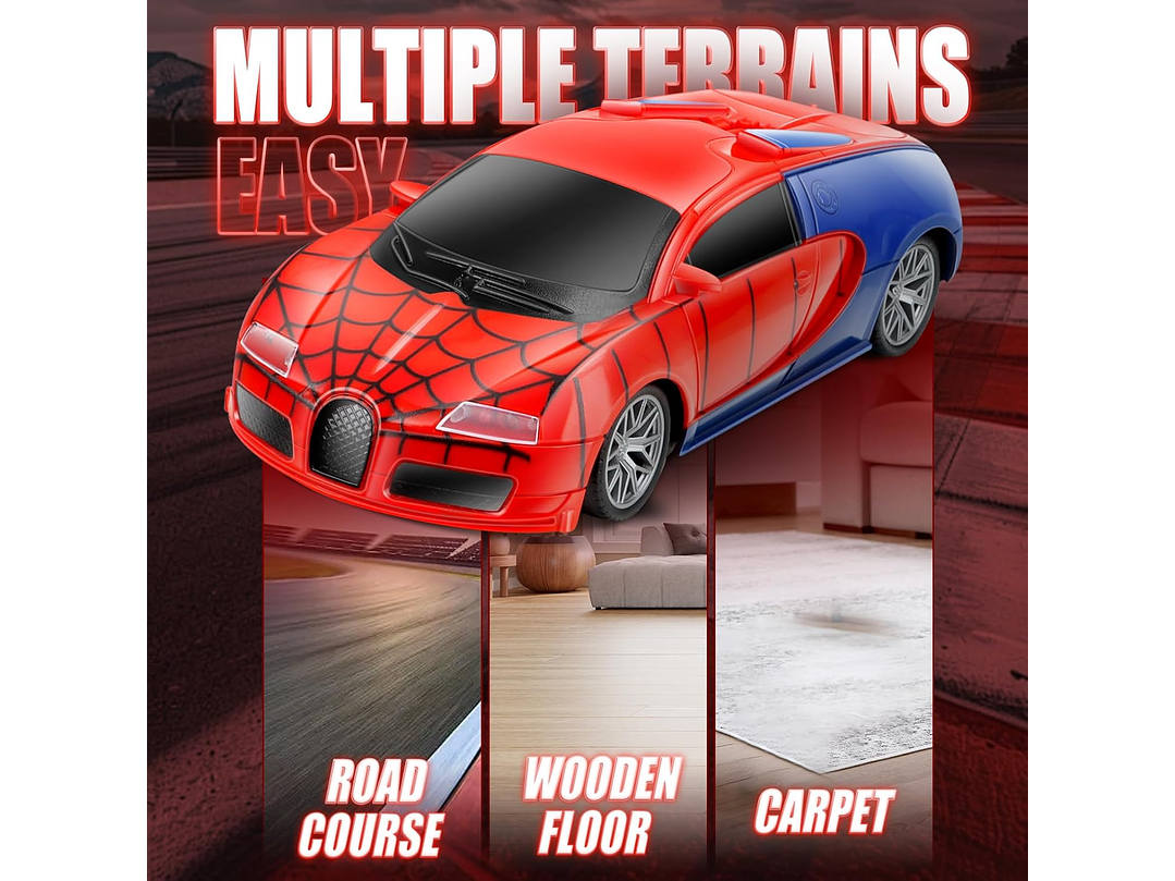 Aooess Coche De Juguete A Control Remoto Para Niños: 10