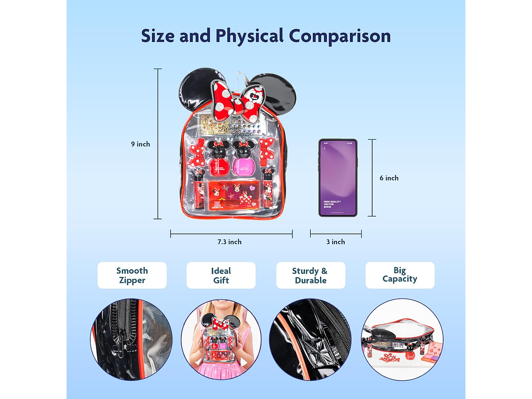 Bolso Maquillaje  Disney Minnie Mouse  2