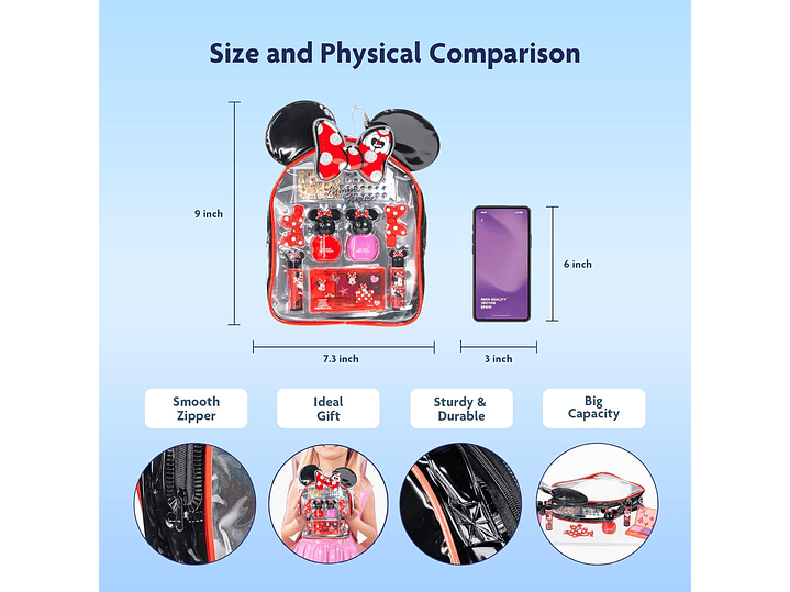 Bolso Maquillaje  Disney Minnie Mouse  2