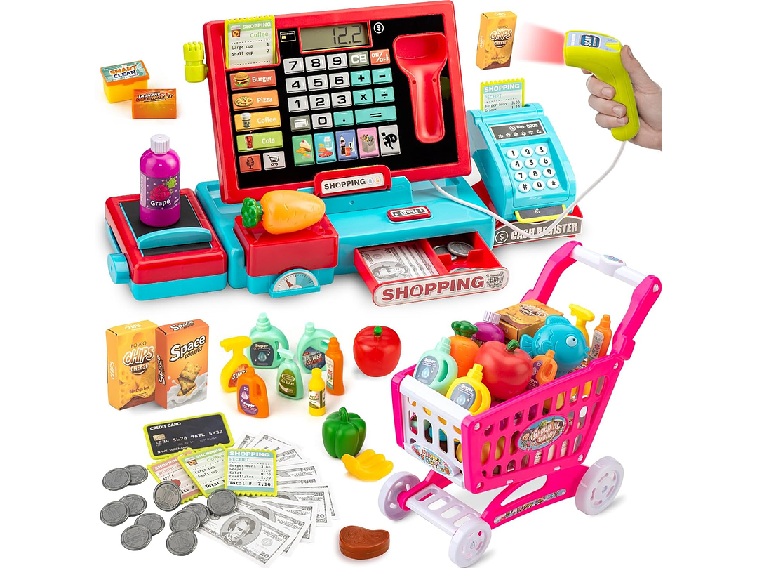 Caja Registradora Para Niños, 1