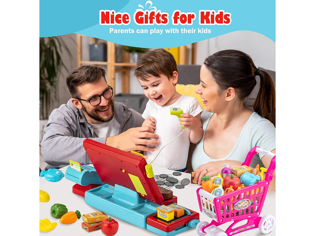 Caja Registradora Para Niños, 3