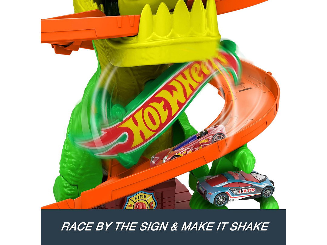 Hot Wheels Juego de pistas de autos de juguete, juego City 5