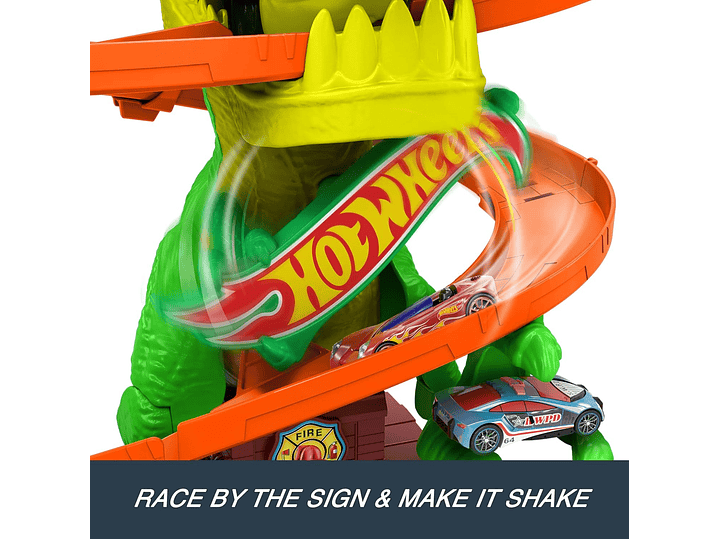 Hot Wheels Juego de pistas de autos de juguete, juego City 5