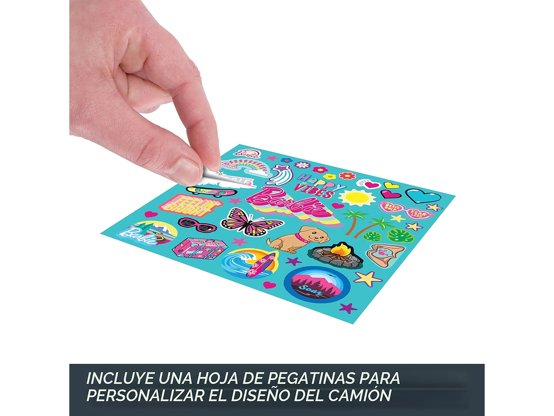  Barbie Hot Wheels RC SUV, vehículo Rosa con control 3