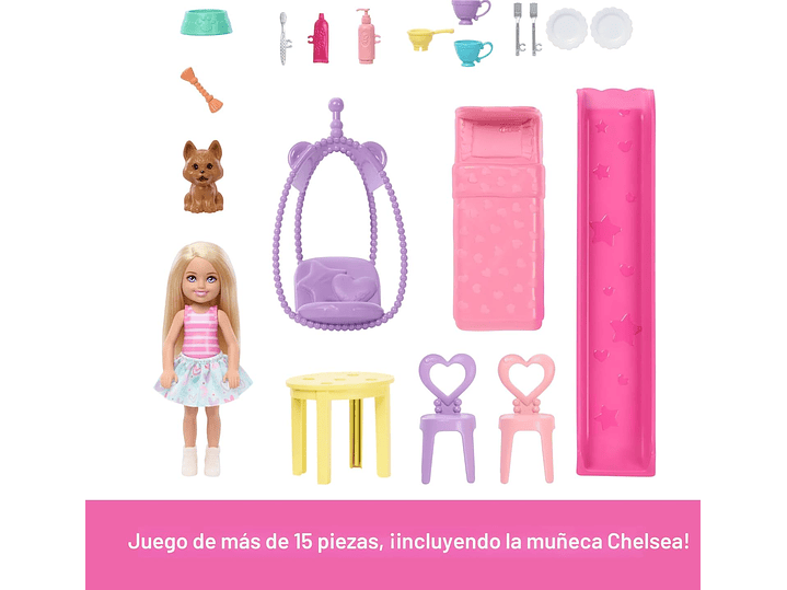  Barbie Chelsea - Casa de muñecas de juguete con más 2