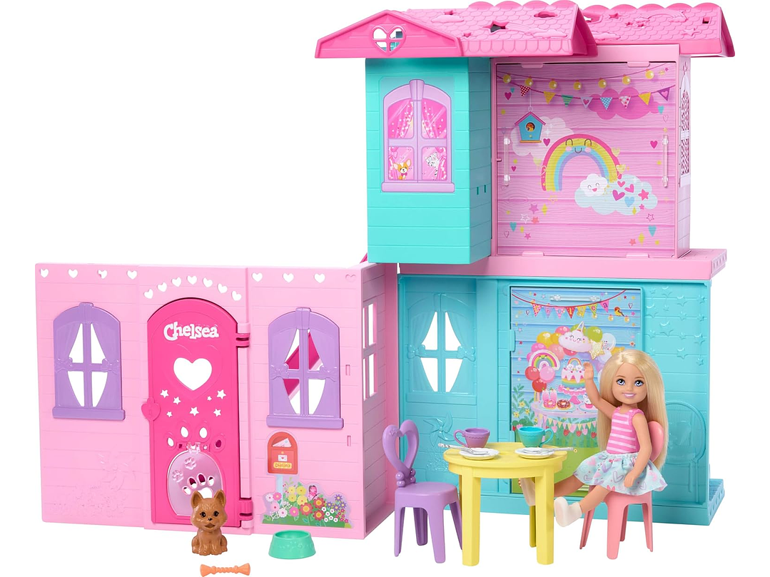  Barbie Chelsea - Casa de muñecas de juguete con más 3