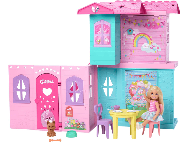  Barbie Chelsea - Casa de muñecas de juguete con más 3