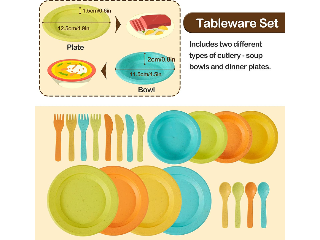 Buyger Accesorios De Cocina Y Juego De Té Para Niños 4