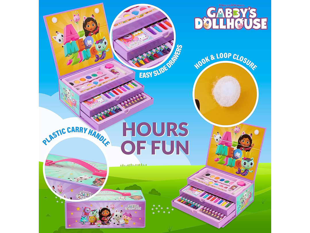  Gabby's Dollhouse Art Kids - Juego De Dibujo Para Colorear 5