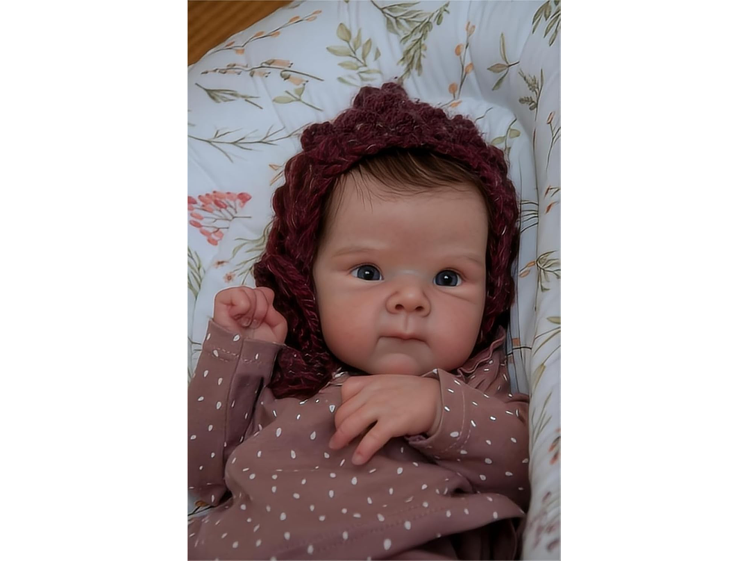 Anano Muñeca Reborn De Silicona Suave 45Cm 3