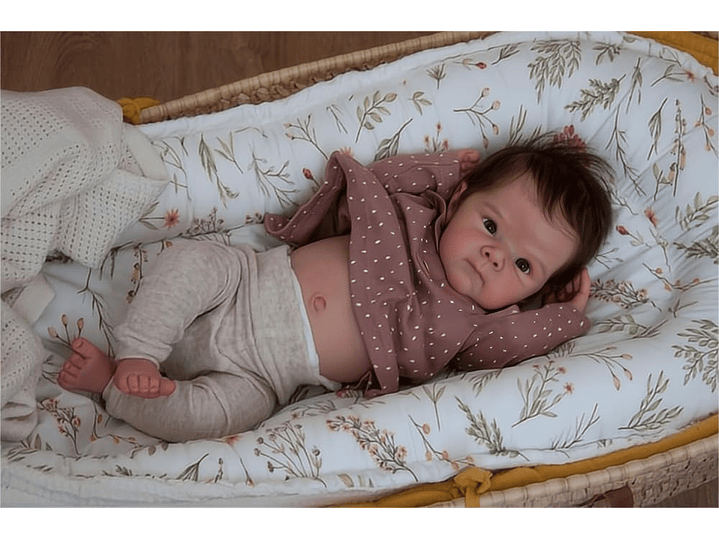 Anano Muñeca Reborn De Silicona Suave 45Cm 1