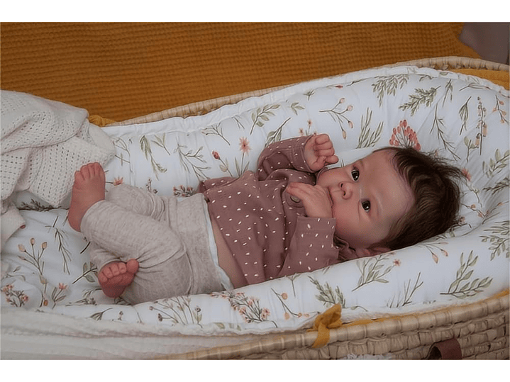 Anano Muñeca Reborn De Silicona Suave 45Cm 4