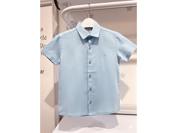 Camsa Lino Celeste 2