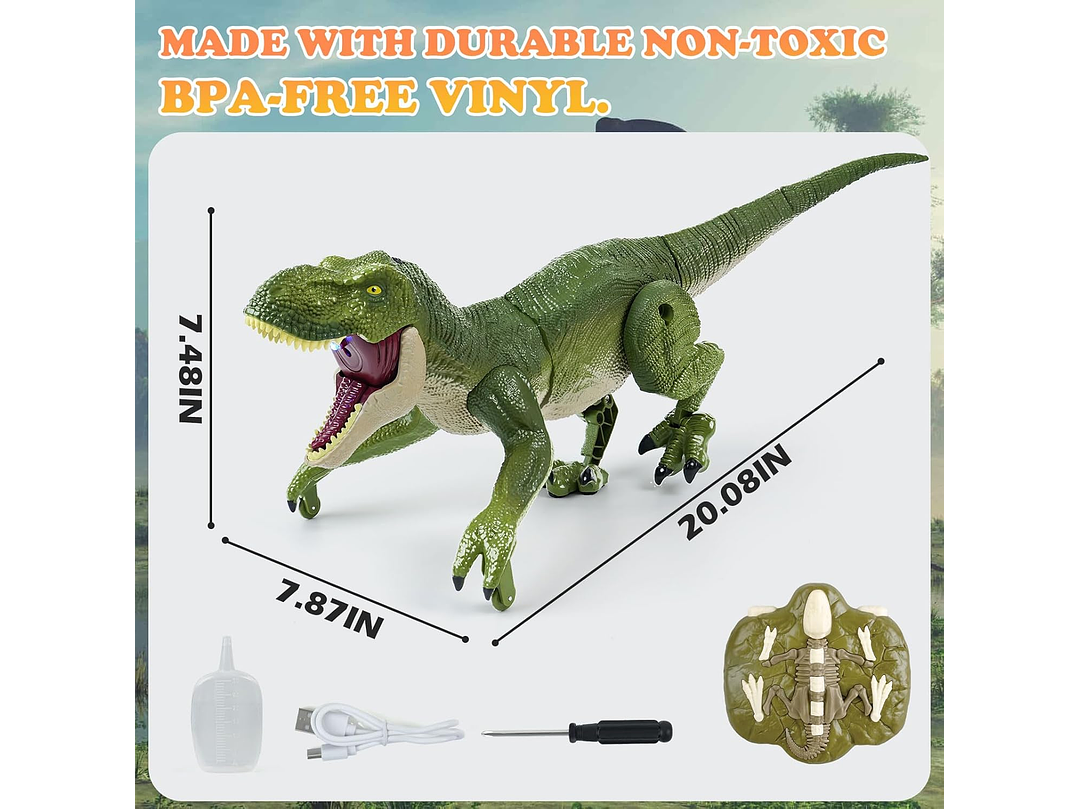  ToyFuntasy Juguetes De Dinosaurio A Control Remoto 3