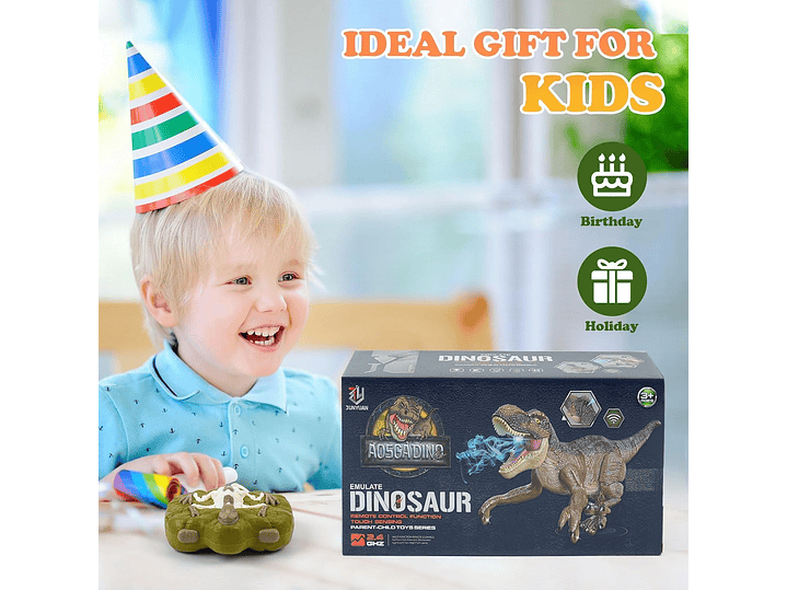  ToyFuntasy Juguetes De Dinosaurio A Control Remoto 4