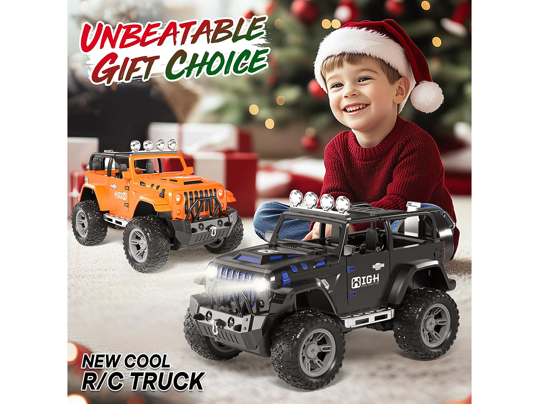  Auto De Control Remoto 1:16 Con Aerosol, Luces Y Sonido, 2