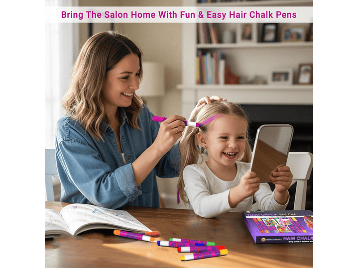 Desire Deluxe - Regalos para niñas, 10 bolígrafos de colores temporales, no tóxicos, fáciles 4