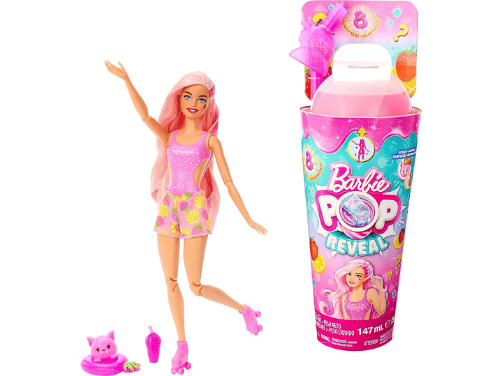 Barbie Muñeca Pop Reveal Y Accesorios Con Aroma 1