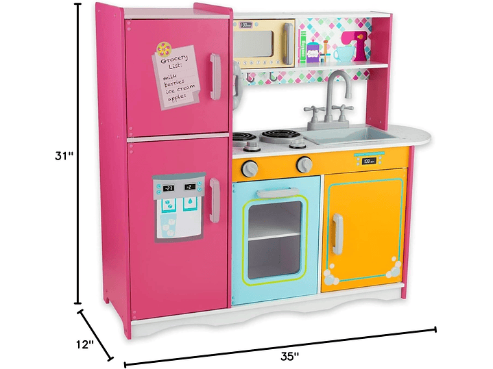  WoodenEdu Juego De Cocina Para Niños  3