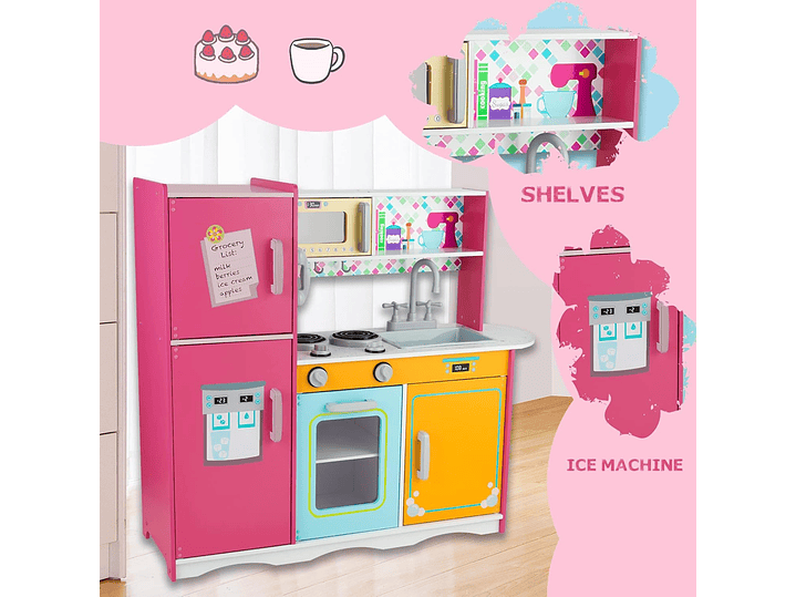  WoodenEdu Juego De Cocina Para Niños  2