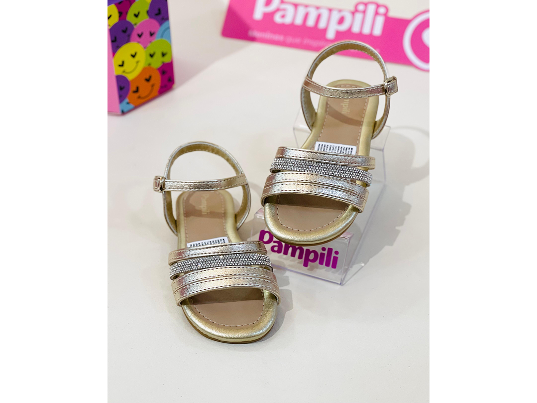Sandalia  Pampili  Dorado 1