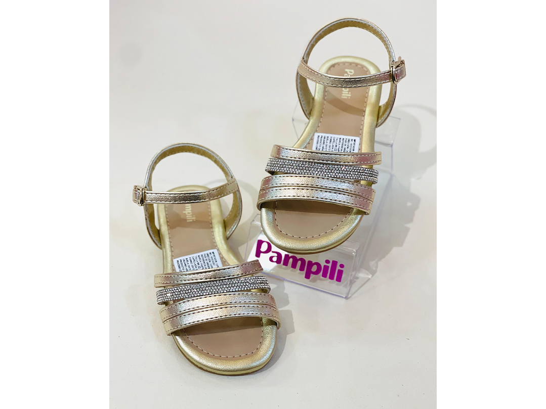 Sandalia  Pampili  Dorado 2