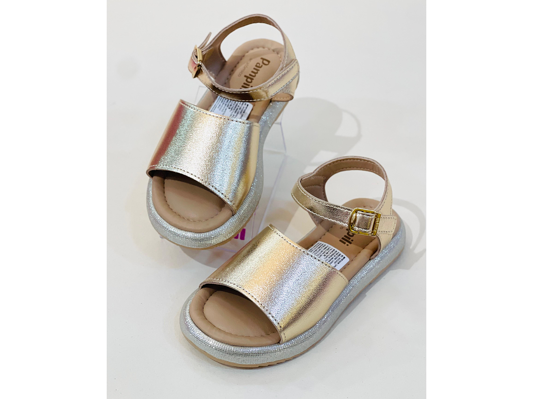 Sandalia Pampili Dorado 2
