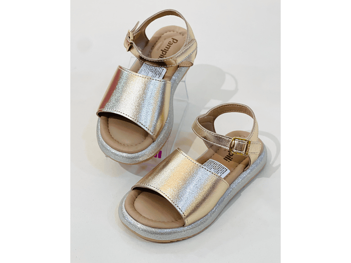 Sandalia Pampili Dorado 2
