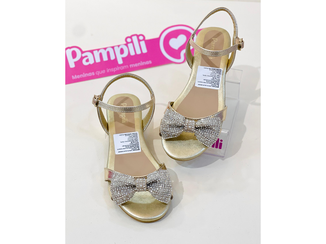Sandalia Pampili Dorado 1