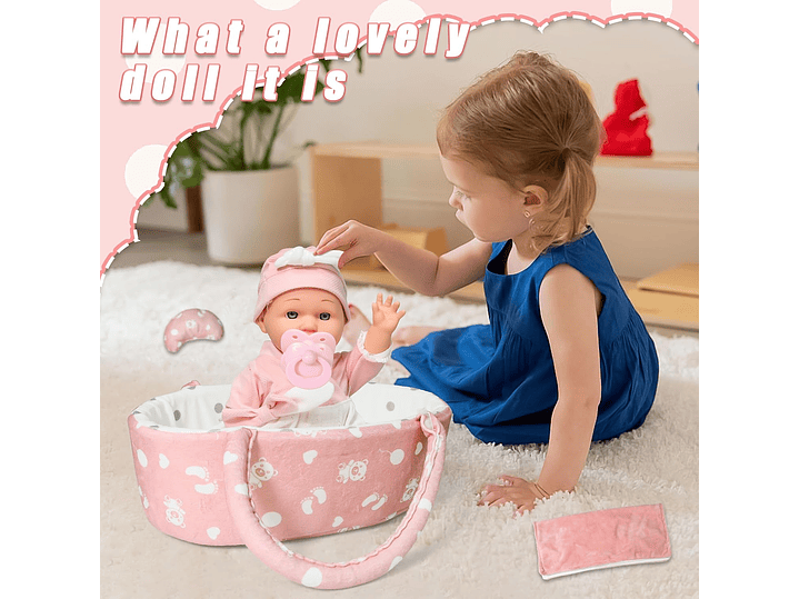 Juego De Muñecas De Bebé De 30CM 5