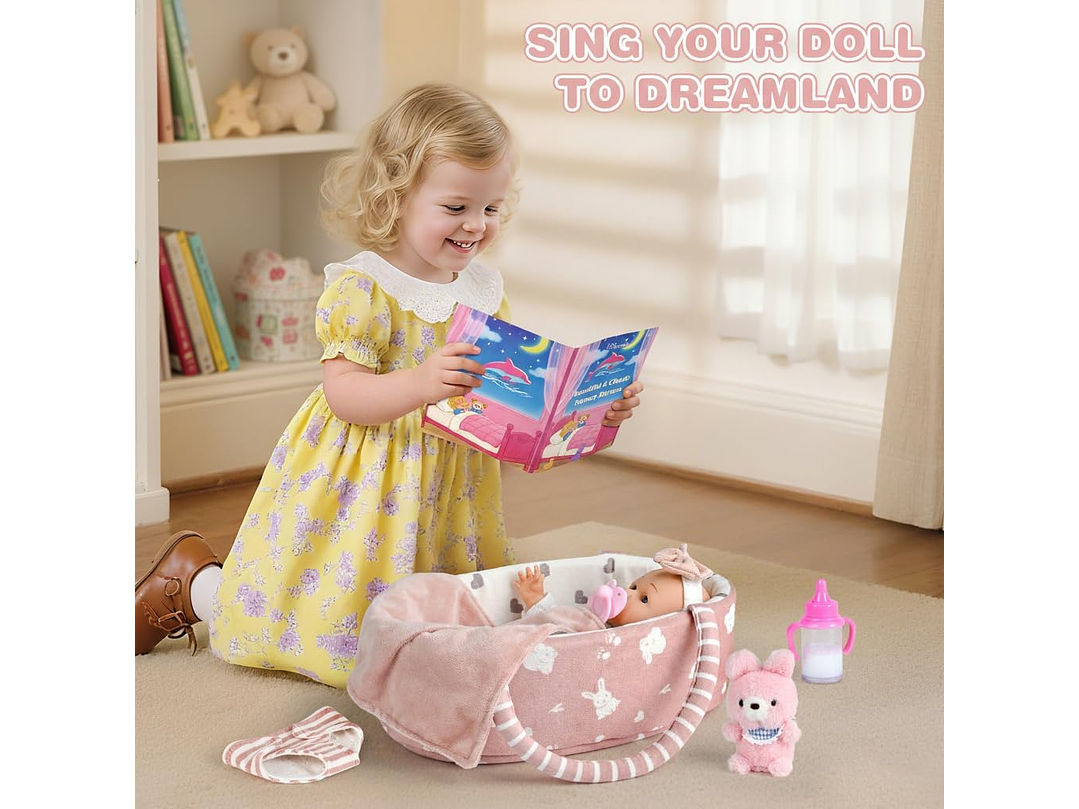  Dreamon Juego De Muñecas De Bebé 30Cm 4