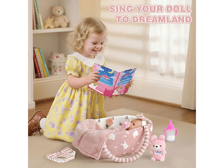  Dreamon Juego De Muñecas De Bebé 30Cm 4