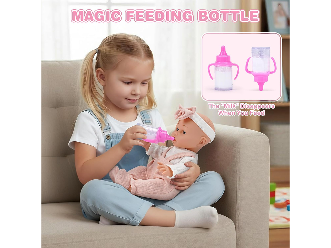  Dreamon Juego De Muñecas De Bebé 30Cm 5