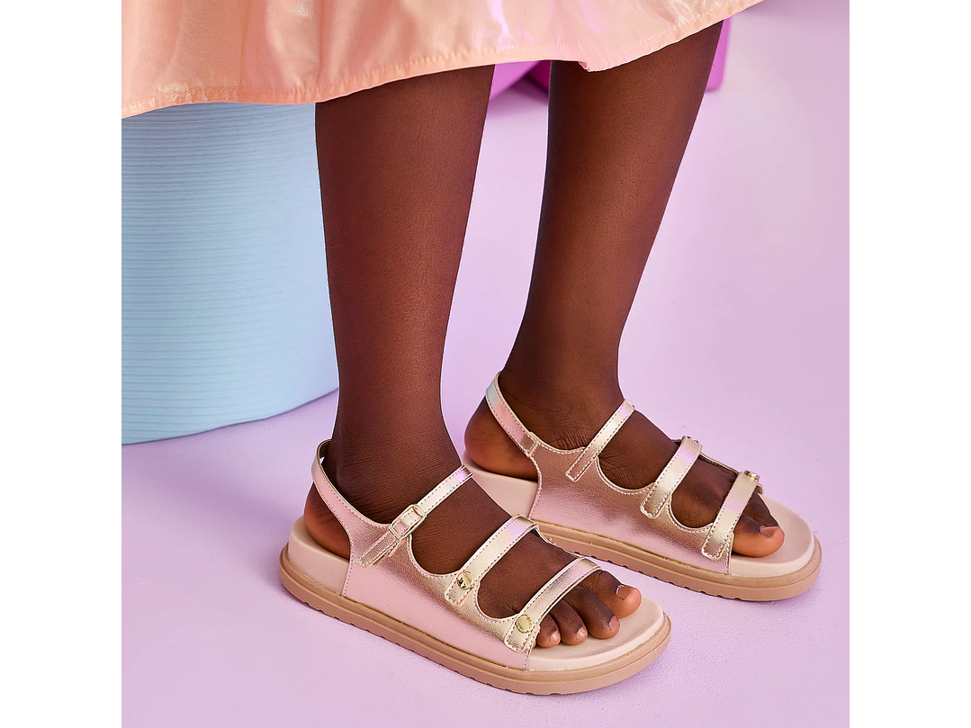 Sandalia Pampili  Dorado 2