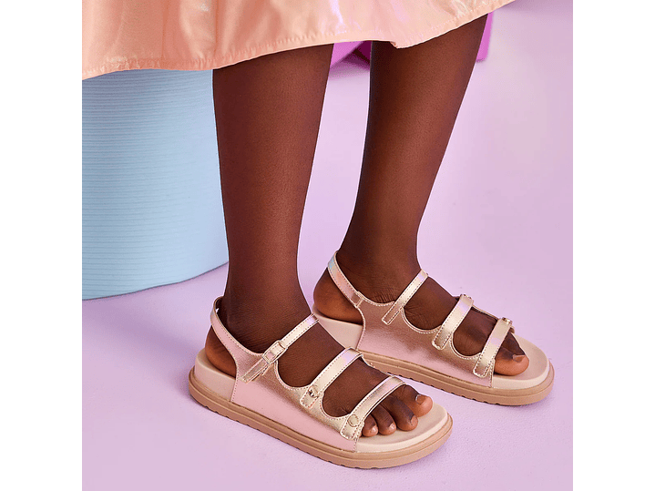 Sandalia Pampili  Dorado 2