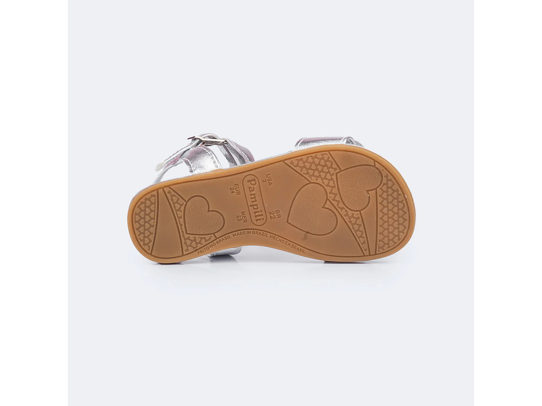 Sandalia Pampili  Plata 2