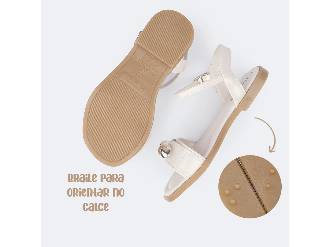 Sandalia Pampili  Blanca  4