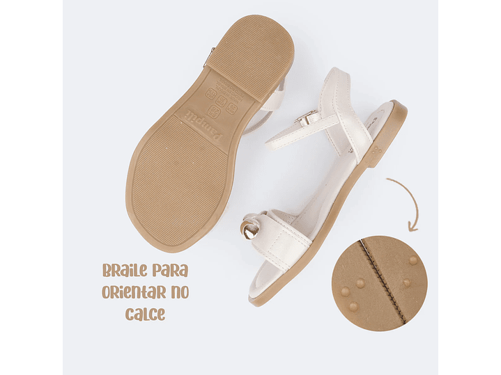 Sandalia Pampili  Blanca  4