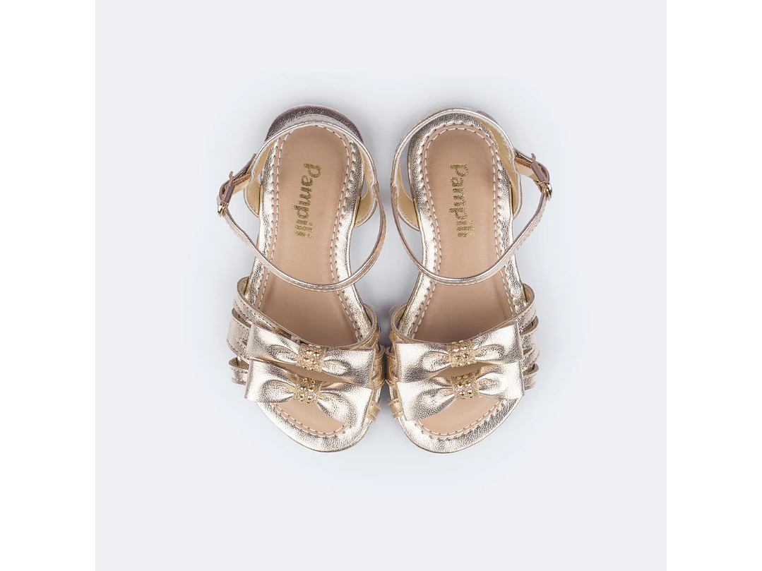 Sandalia Pampili  Oro 2