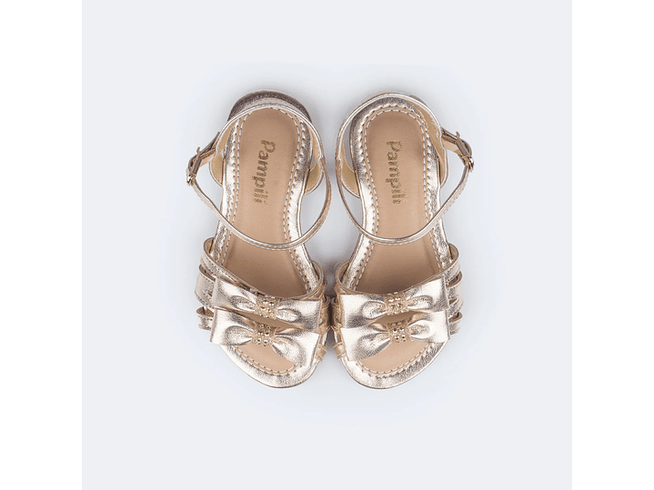 Sandalia Pampili  Oro 2