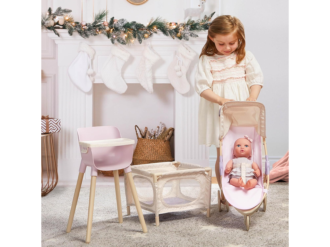 LullaBaby Paquete De Muñecas Y Accesorios Realistas 1