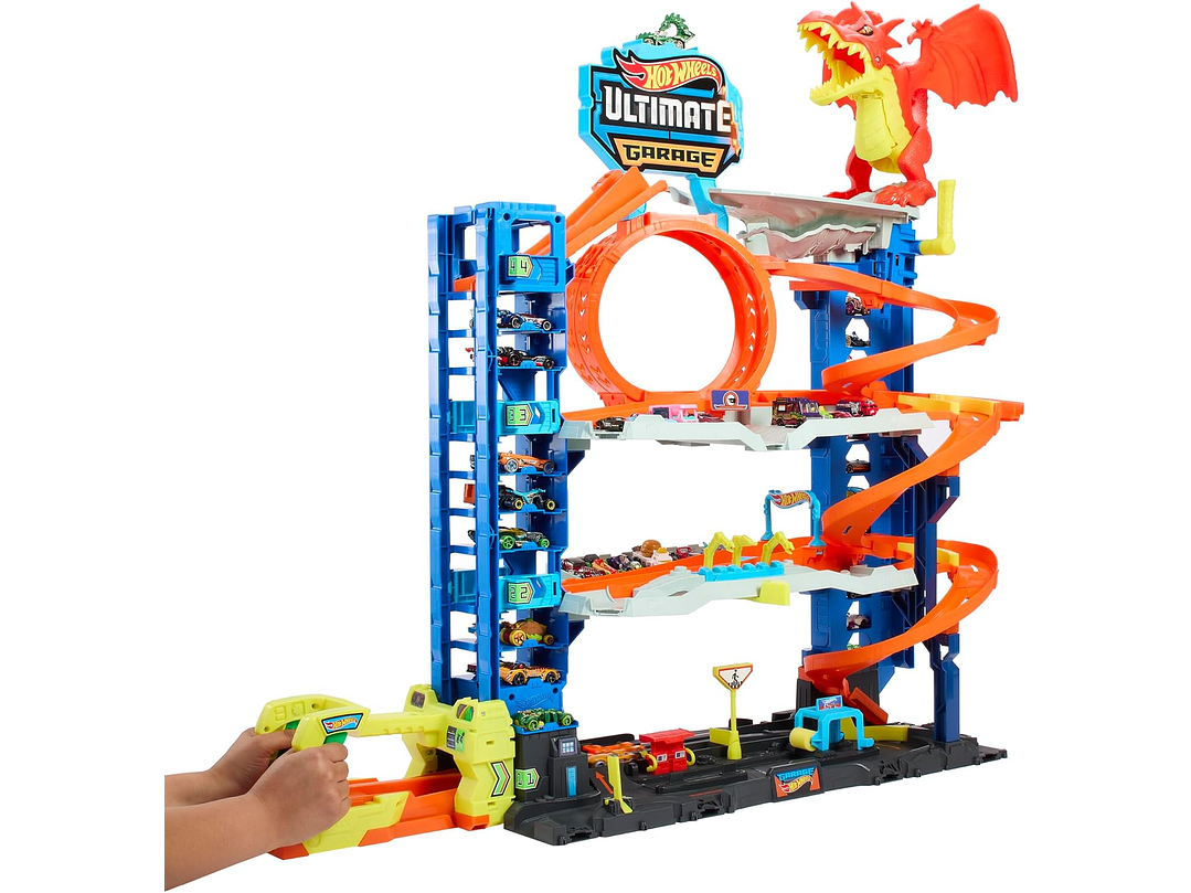  Hot Wheels - Juego de pista de garaje de ciudad Ultimate 2