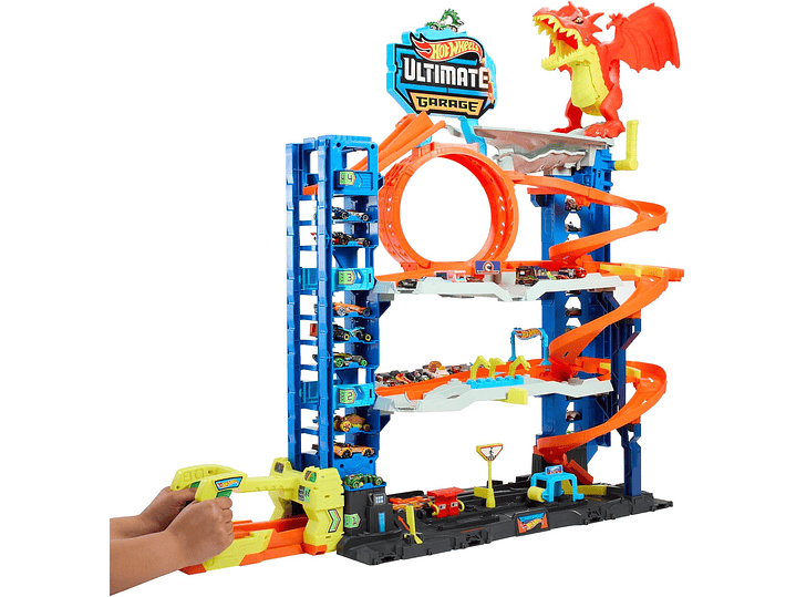  Hot Wheels - Juego de pista de garaje de ciudad Ultimate 2