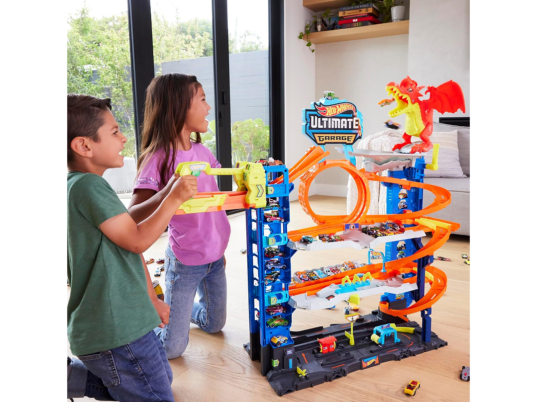  Hot Wheels - Juego de pista de garaje de ciudad Ultimate 1