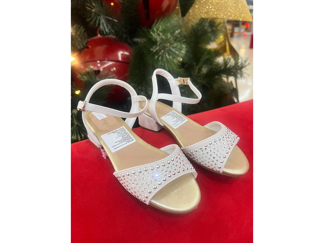 Sandalia Pampili  Blanco 1