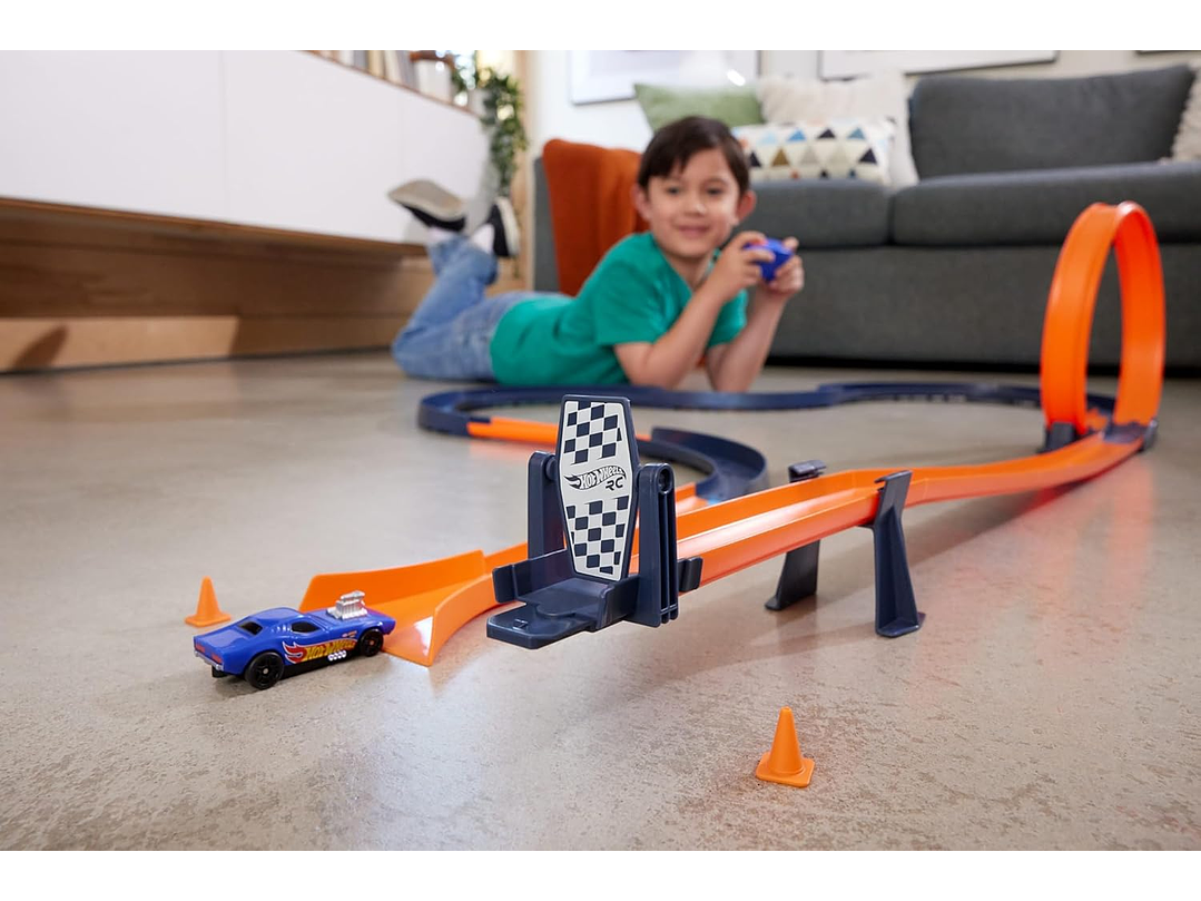  Hot Wheels Juego De Autos De Juguete Con Control Remoto 2