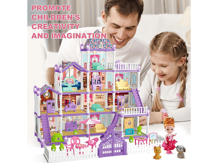 Casa De Muñecas Para Niñas 2