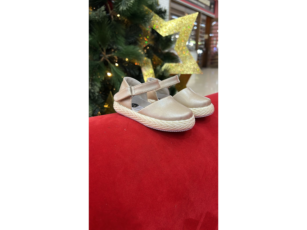 Alpargatas Dorado Luisa 1